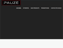 Tablet Screenshot of boutiquerogerpauze.com